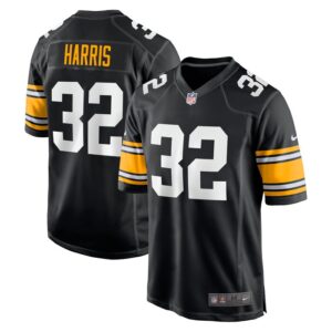 Franco Harris Pittsburgh Steelers Alternate Retired Player Jersey - Black