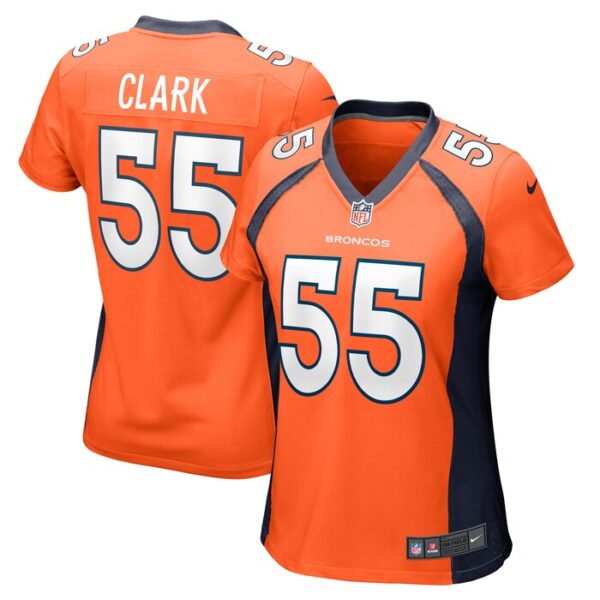 Frank Clark Denver Broncos Women Team Game Jersey - Orange