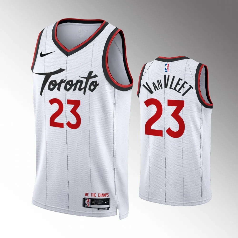 Fred Vanvleet #23 Swingman Toronto Raptors 2023-24 Association Edition Jersey - White