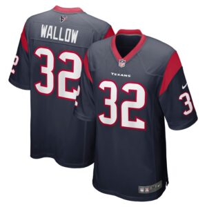 Garret Wallow Houston Texans Game Jersey - Navy