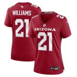 Garrett Williams Arizona Cardinals Women Game Jersey - Cardinal