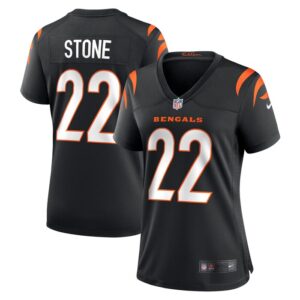 Geno Stone Cincinnati Bengals Women Game Jersey - Black