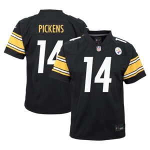 George Pickens Pittsburgh Steelers Youth Game Jersey - Black