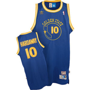 Golden State Warriors #10 Tim Hardaway Soul Swingman Blue Jersey