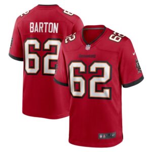 Graham Barton Tampa Bay Buccaneers 2024 NFL Draft First Round Pick Player Game Jersey - Red