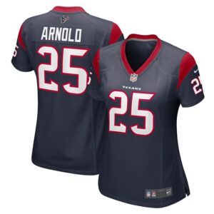 Grayland Arnold Houston Texans Women Team Game Jersey - Navy