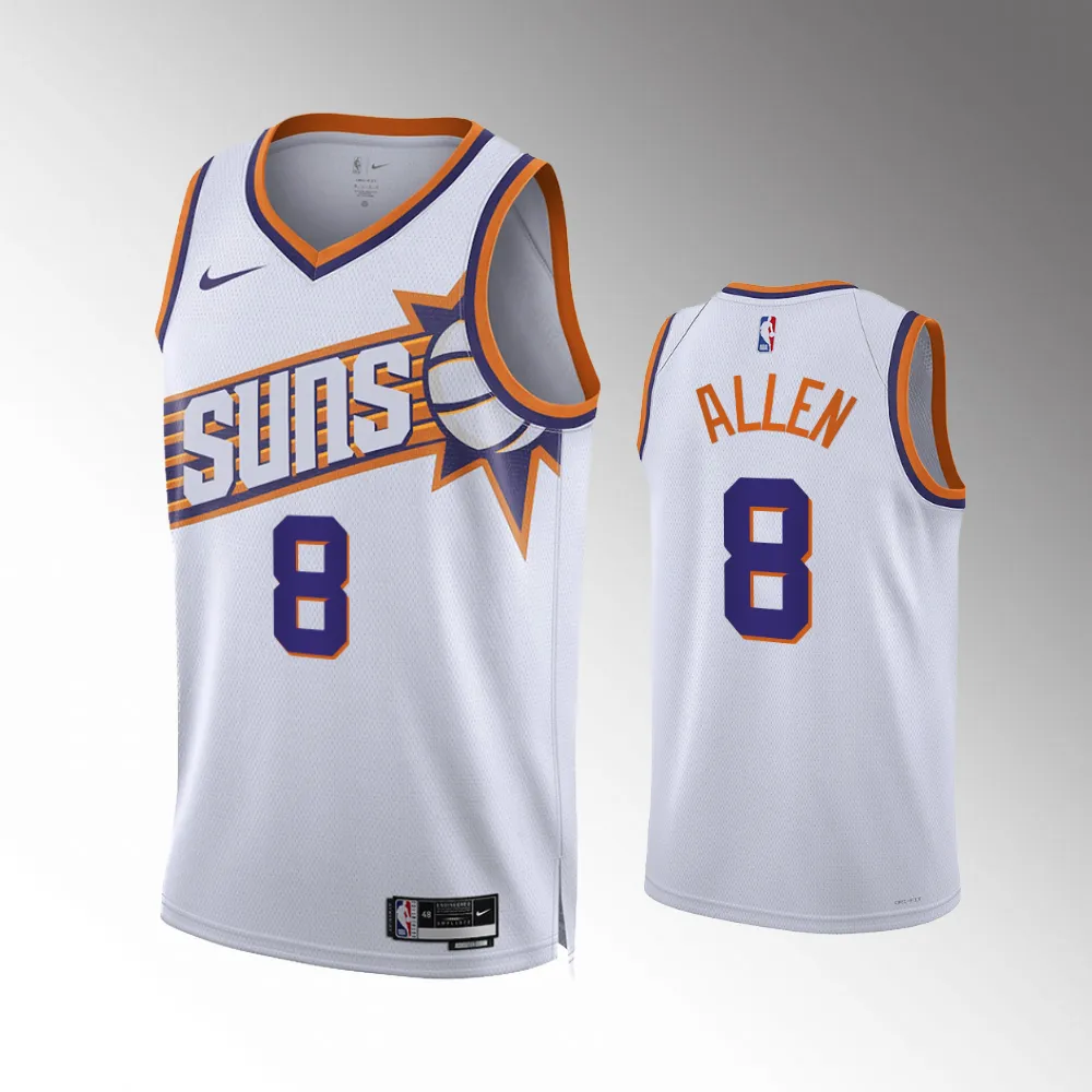 Grayson Allen #8 Swingman Phoenix Suns 2023-24 Association Edition Jersey - White