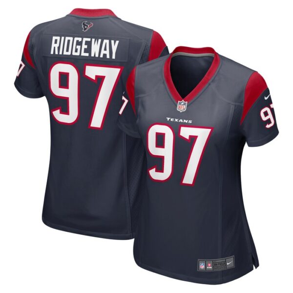 Hassan Ridgeway Houston Texans Women Game Player Jersey - Navy