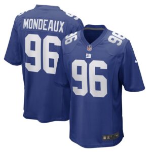 Henry Mondeaux New York Giants Game Player Jersey - Royal