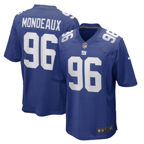 Henry Mondeaux New York Giants Game Player Jersey - Royal