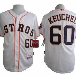 Houston Astros #60 Dallas Keuchel White Cool Base Stitched MLB Jersey