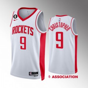 Houston Rockets Josh Christopher 2022-23 Association Edition White #9 Jersey Swingman