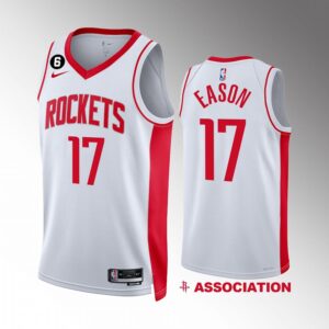 Houston Rockets Tari Eason 2022-23 Association Edition White #17 Jersey Swingman