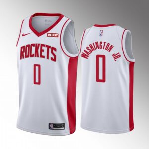 Houston Rockets TyTy Washington 2022 NBA Draft Kentucky Wildcats White #0 Jersey Association Edition