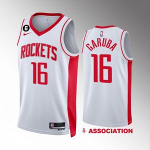 Houston Rockets Usman Garuba 2022-23 Association Edition White #16 Jersey Swingman