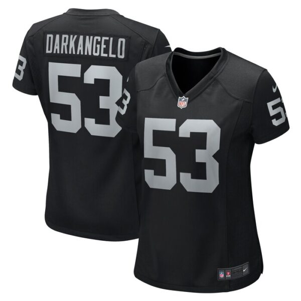 Isaac Darkangelo Las Vegas Raiders Women Team Game Jersey - Black