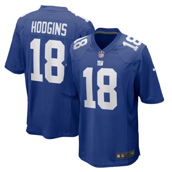 Isaiah Hodgins New York Giants Home Game Player Jersey - Royal