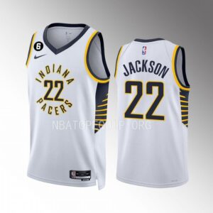 Isaiah Jackson Indiana Pacers White Association Edition 2022-23 Unisex Jersey Swingman