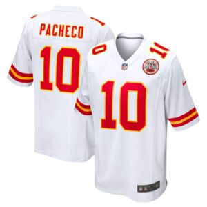 Isiah Pacheco Kansas City Chiefs Away Game Player Jersey - White