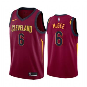 JaVale McGee Cleveland Cavaliers 2020-21 Wine Icon Jersey 2020 Trade