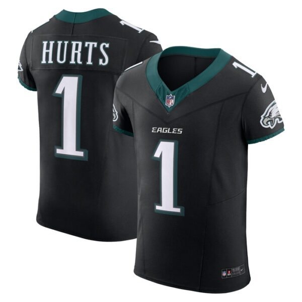 Jalen Hurts Philadelphia Eagles Alternate Vapor F.U.S.E. Elite Jersey - Black