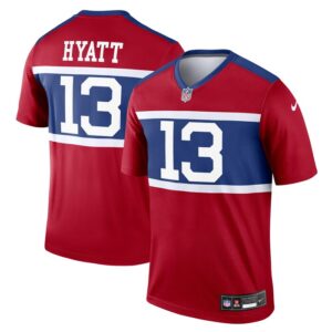 Jalin Hyatt New York Giants Alternate Legend Player Jersey - Century Red