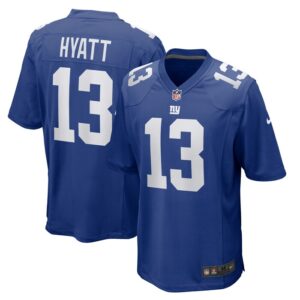 Jalin Hyatt New York Giants Team Game Jersey - Royal