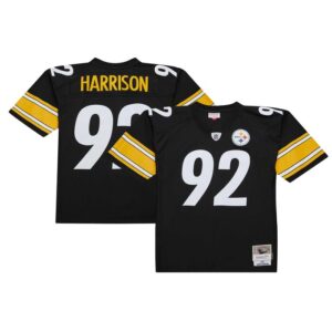 James Harrison Pittsburgh Steelers Mitchell & Ness Legacy Replica Jersey - Black