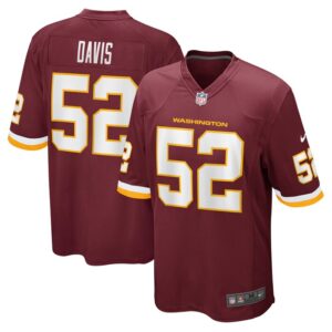 Jamin Davis Washington Football Team Game Jersey - Burgundy