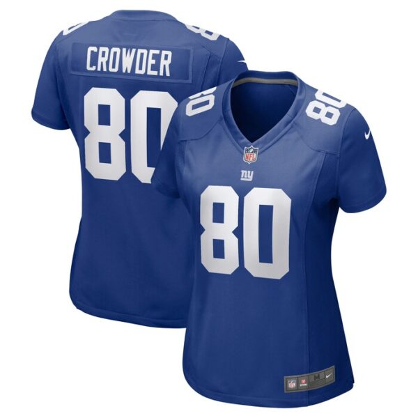 Jamison Crowder New York Giants Women Game Jersey - Royal