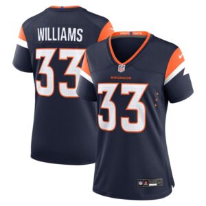 Javonte Williams Denver Broncos Women Mile High Collection Alternate Game Jersey - Navy