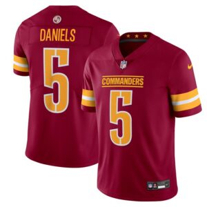 Jayden Daniels Washington Commanders Vapor Untouchable Limited Jersey - Burgundy