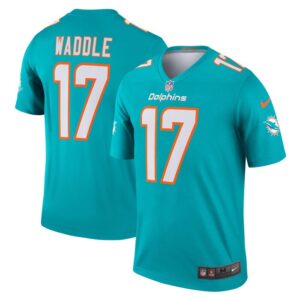 Jaylen Waddle Miami Dolphins Legend Jersey - Aqua