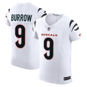 Joe Burrow Cincinnati Bengals Vapor F.U.S.E. Elite Jersey - White