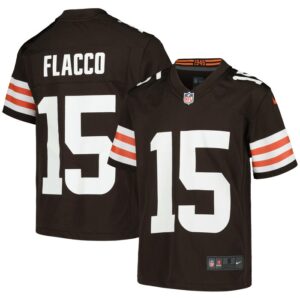 Joe Flacco Cleveland Browns Youth Game Jersey - Brown