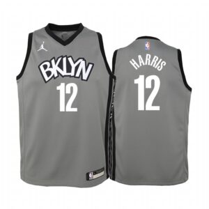 Joe Harris Brooklyn Nets Youth Gray Statement Jersey Jumpman