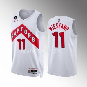 Joe Wieskamp Toronto Raptors #11 White Jersey Association Edition Swingman