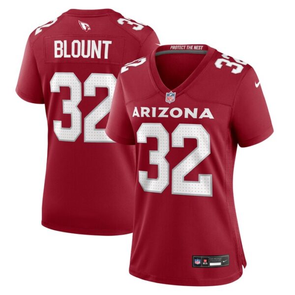 Joey Blount Arizona Cardinals Women Game Jersey - Cardinal