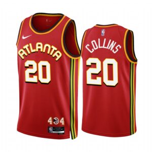 John Collins 2022-23 Atlanta Hawks Red #20 Icon Edition Jersey