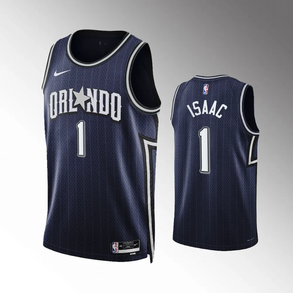 Jonathan Isaac #1 Swingman Orlando Magic 2023-24 City Edition Jersey - Navy