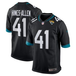 Josh Hines-Allen Jacksonville Jaguars Alternate Player Game Jersey - Black