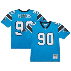 Julius Peppers Carolina Panthers Mitchell & Ness Legacy Replica Jersey - Blue