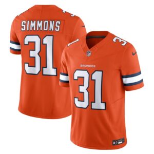 Justin Simmons Denver Broncos Vapor F.U.S.E. Limited Jersey - Orange