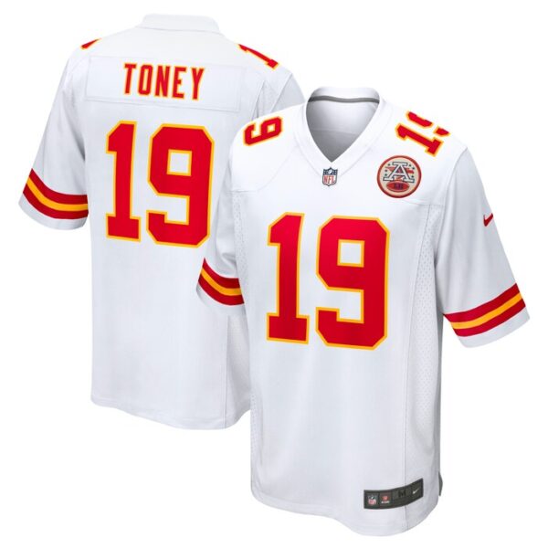 Kadarius Toney Kansas City Chiefs Game Jersey - White