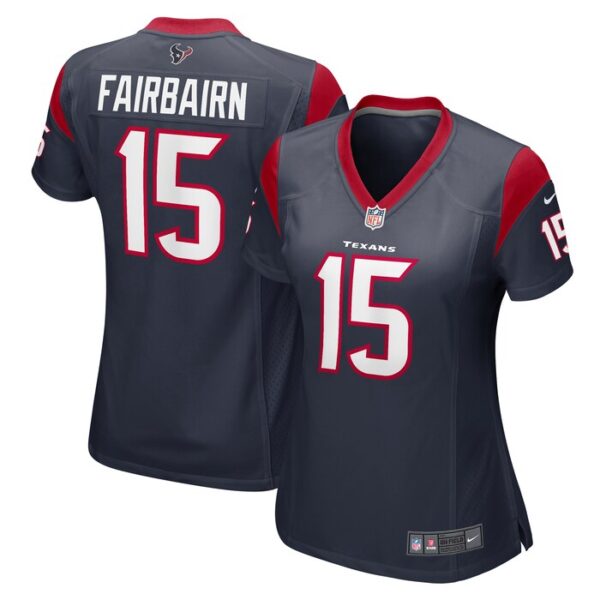 Ka'imi Fairbairn Houston Texans Women Team Game Jersey - Navy