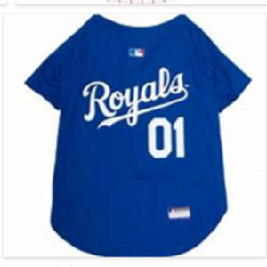 Kansas City Royals Custom Stitched Dog Jersey(Pls Check Description For Details)