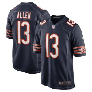 Keenan Allen Chicago Bears Game Jersey - Navy