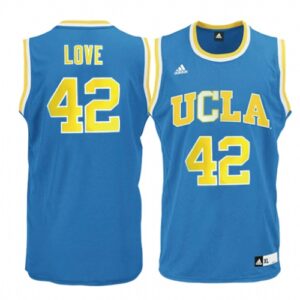 Kevin Love NCAA UCLA Bruins #42 Blue Basketball Jersey