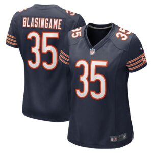 Khari Blasingame Chicago Bears Women Game Player Jersey - Navy