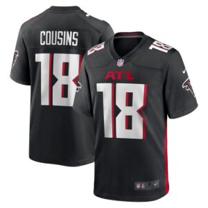 Kirk Cousins Atlanta Falcons Game Player Jersey - Black